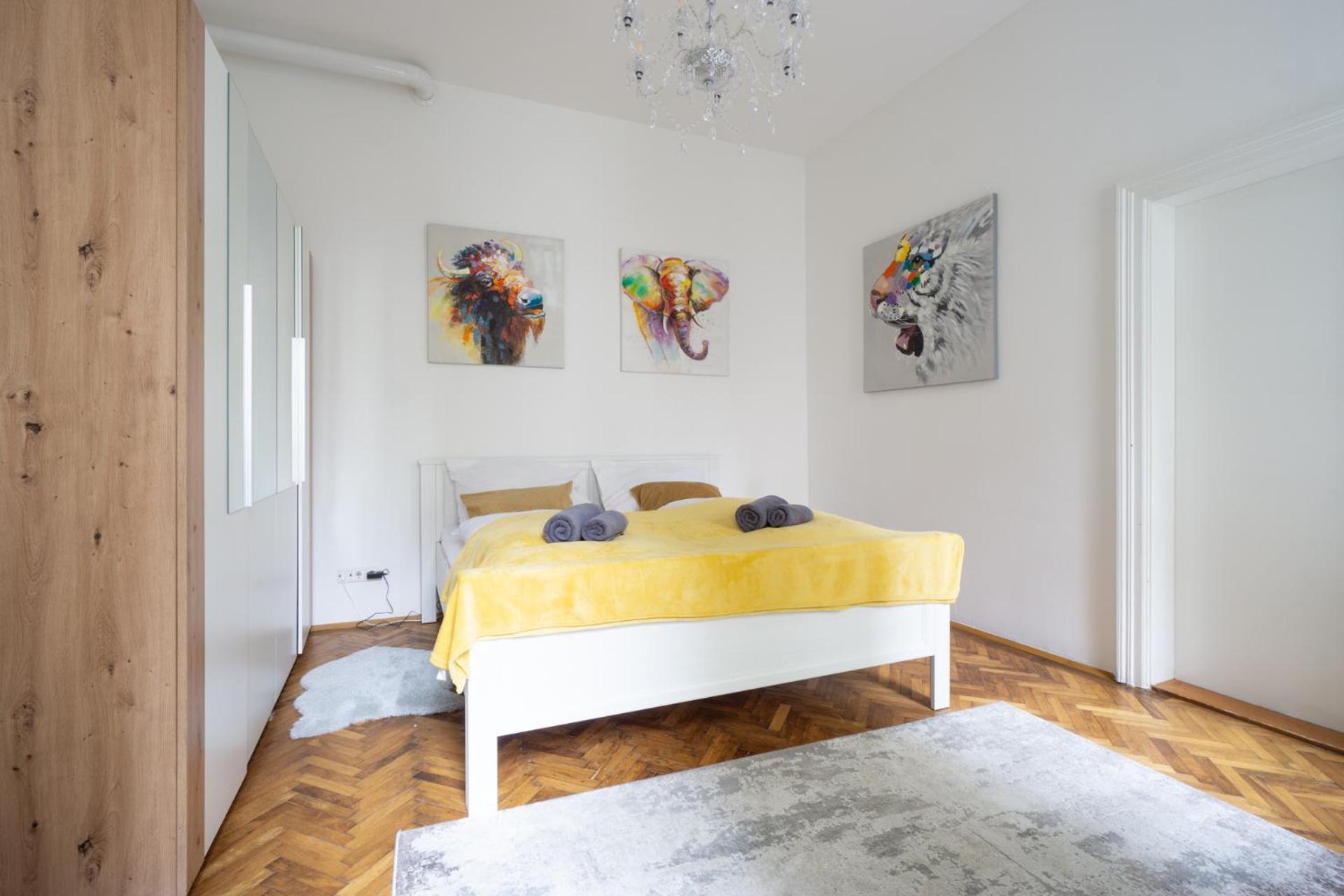 Central Apartment In Viennese Old Building Viena Exterior foto