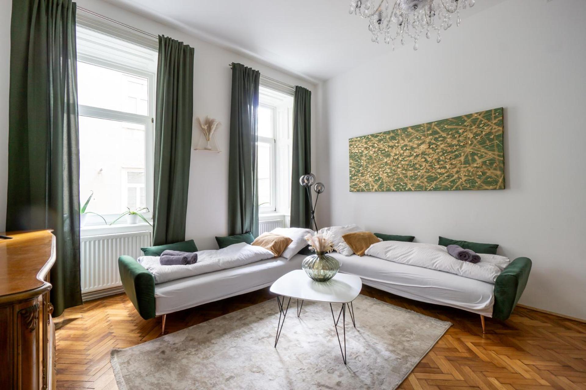 Central Apartment In Viennese Old Building Viena Exterior foto